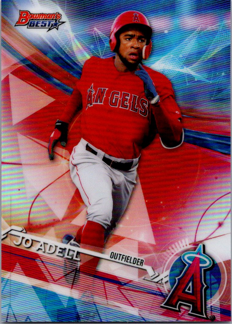 2017 Bowman's Best #TP-4 Jo Adell Top Prospects Refractor