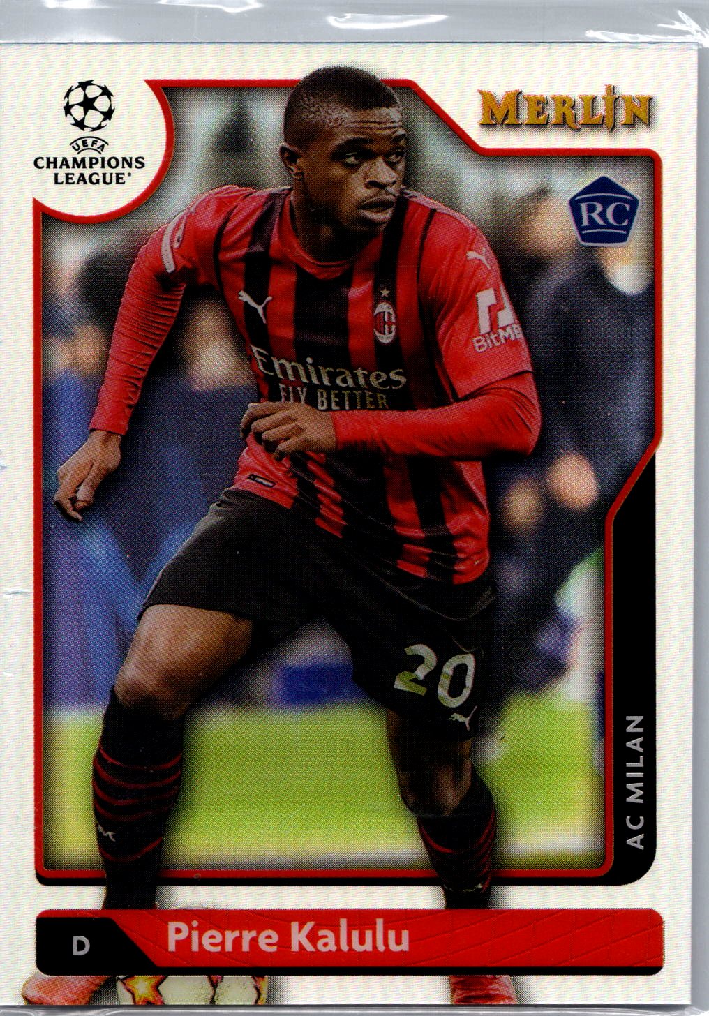 2021-22 Merlin UEFA Champions League #147 Pierre Kalulu