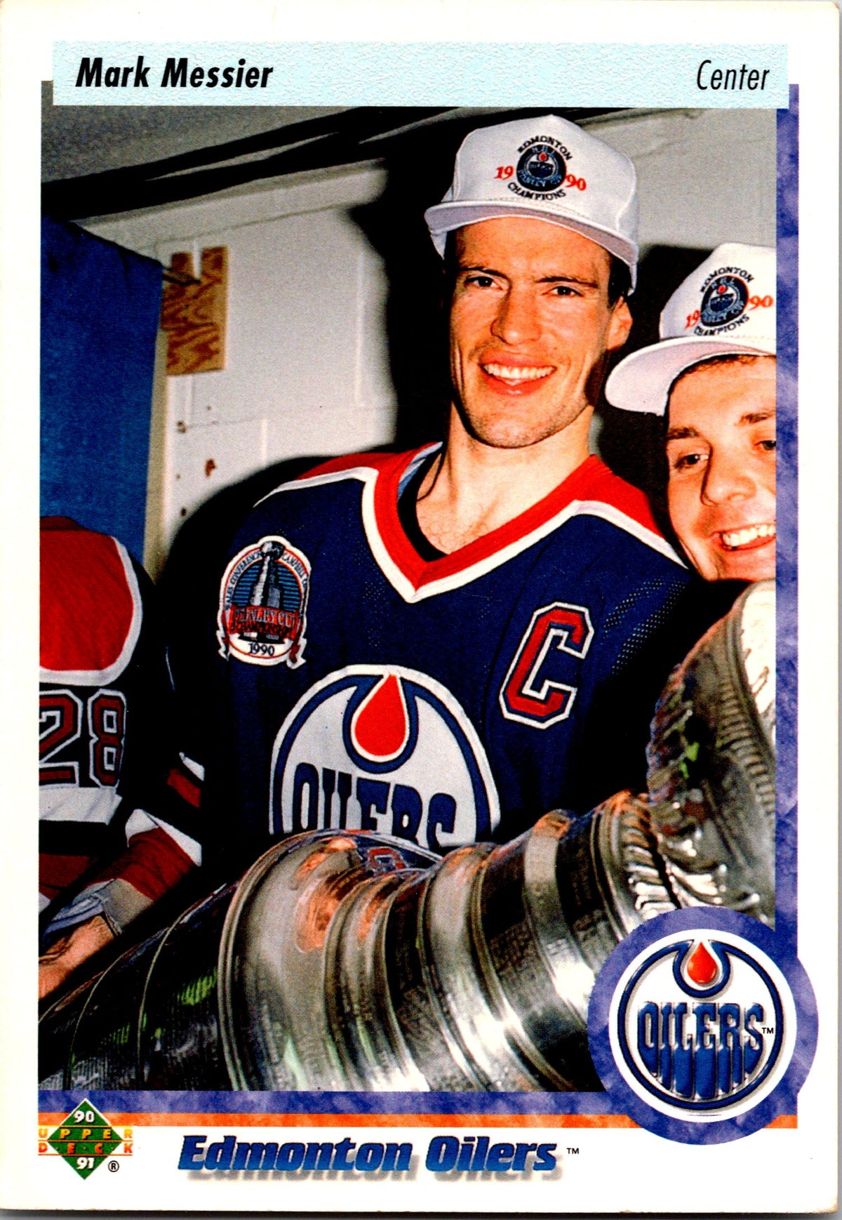 1990-91 Upper Deck #44b Mark Messier