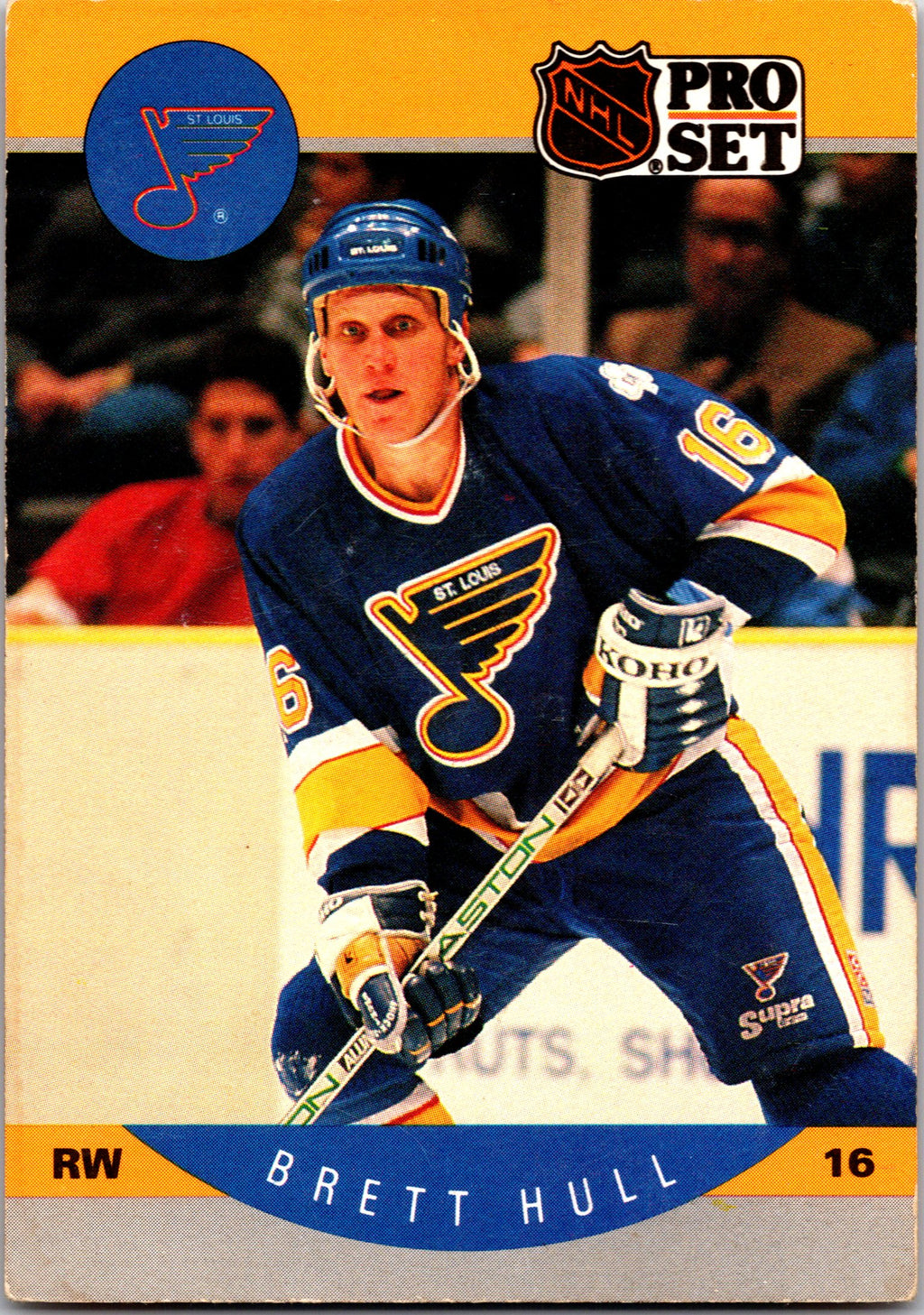 1990-91 Pro Set #263 Brett Hull