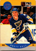 1990-91 Pro Set #263 Brett Hull