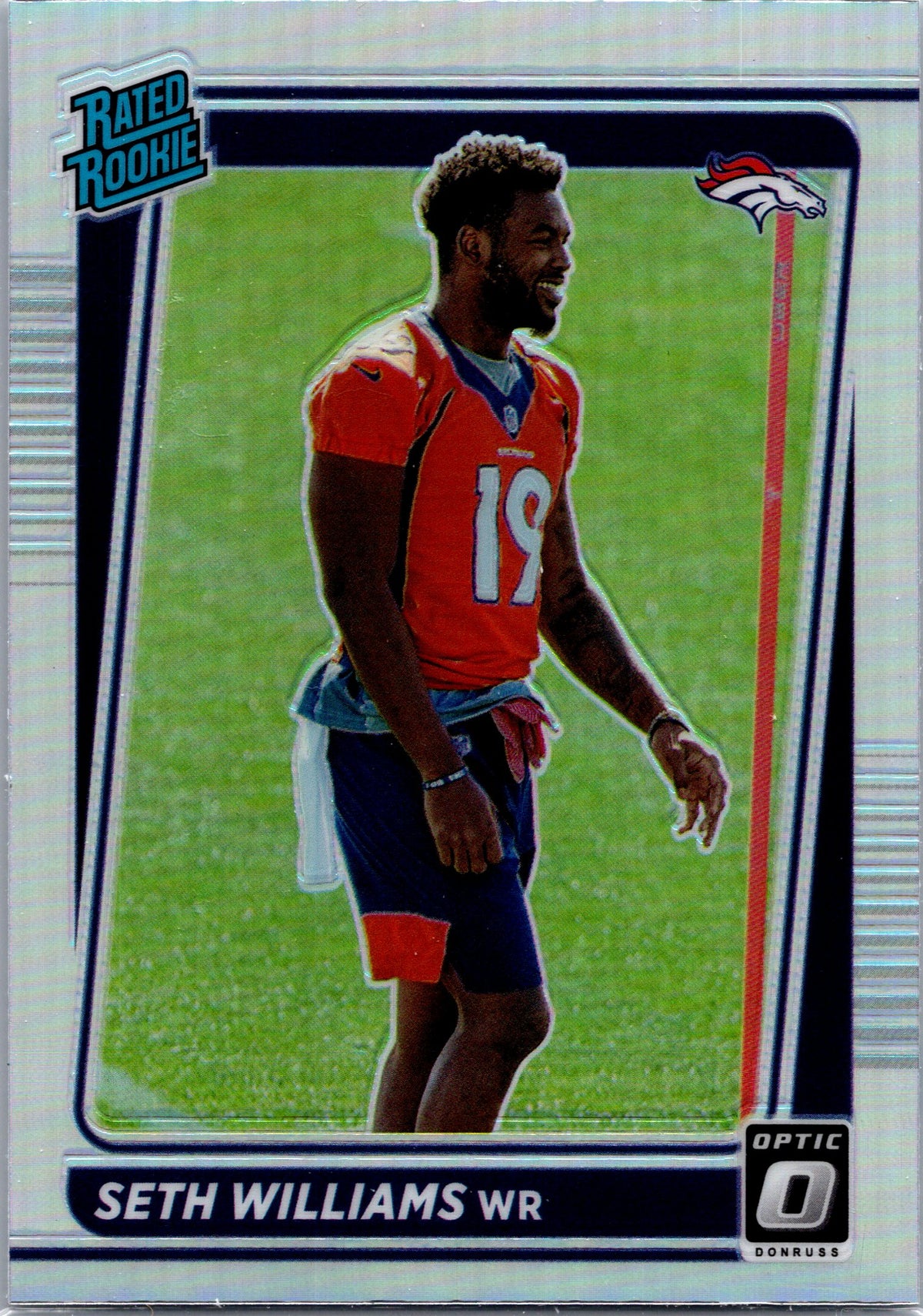 2021 Donruss #P-299 Seth Williams Optic Rated Rookie Preview Holo