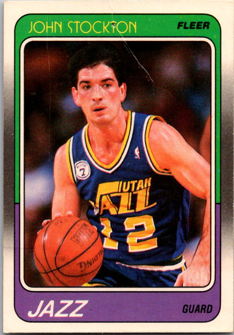 1988-89 Fleer #115 John Stockton
