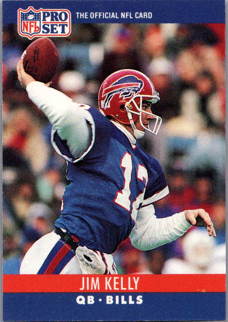 1990 Pro Set #40 Jim Kelly