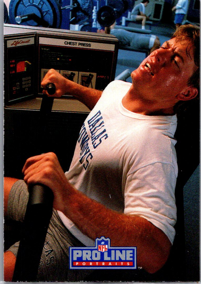 1991 Pro Line Portraits #NNO Troy Aikman Autographs