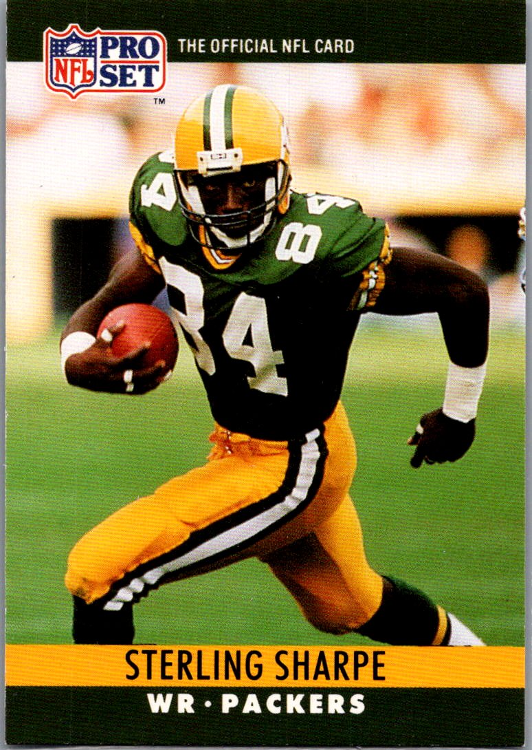 1990 Pro Set #114b Sterling Sharpe