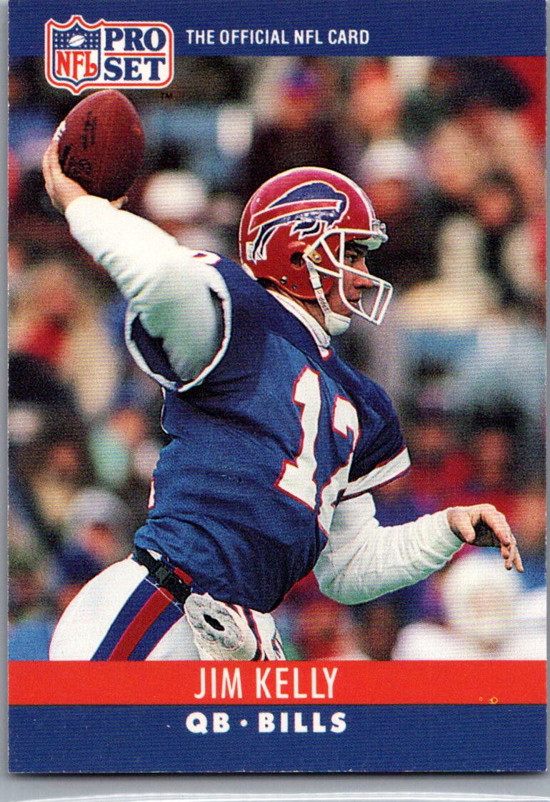 1990 Pro Set #40 Jim Kelly