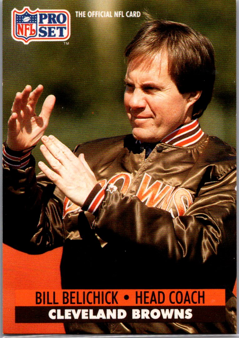 1991 Pro Set #126 Bill Belichick