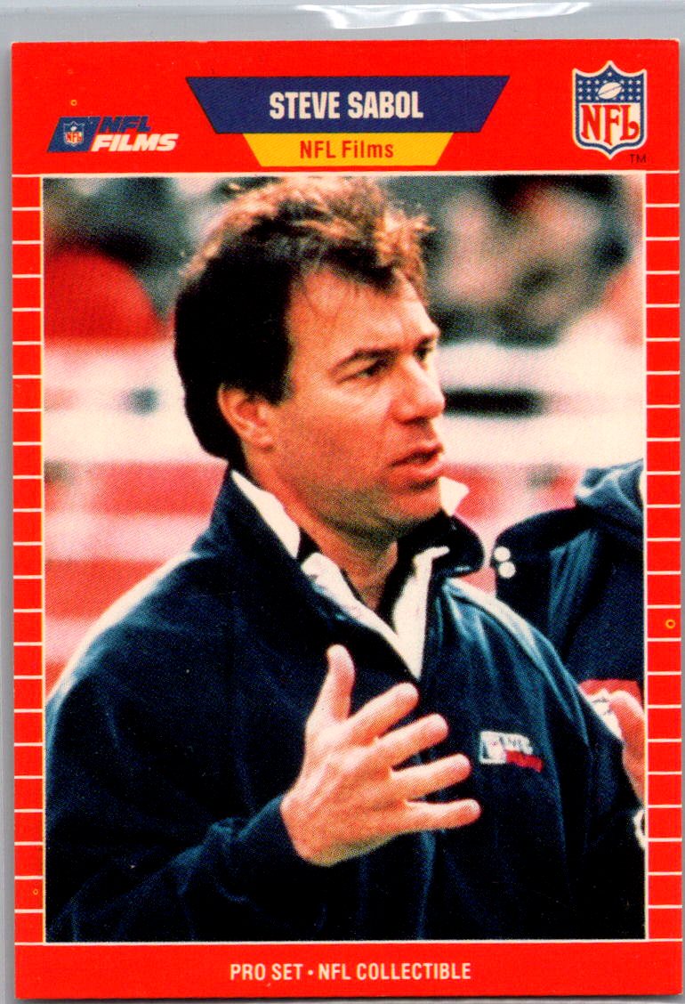 1989 Pro Set #10 Steve Sabol Announcer Collectibles