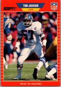 1989 Pro Set #6 Tom Jackson Announcer Collectibles