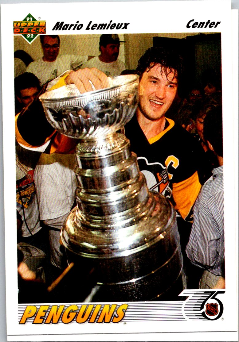 1991-92 Upper Deck #156 Mario Lemieux