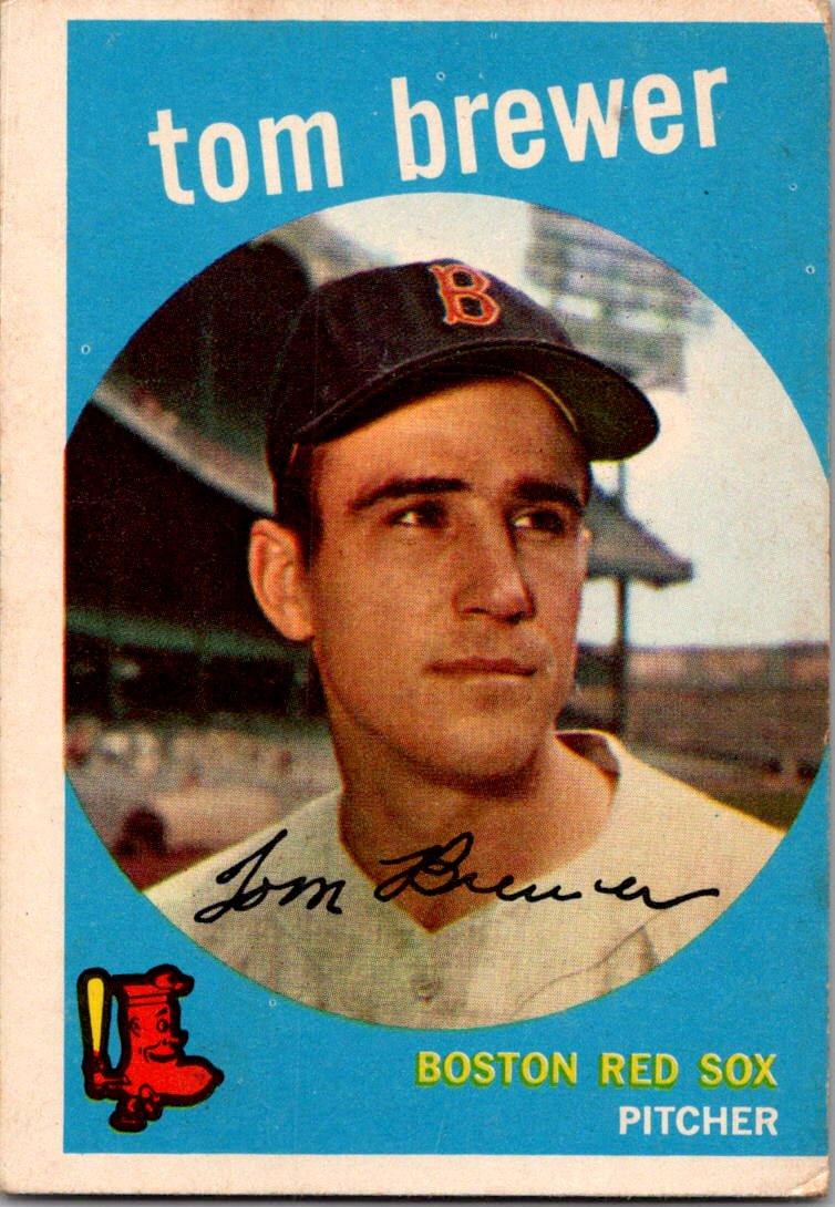 1959 Topps #55 Tom Brewer