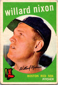 1959 Topps #361 Willard Nixon
