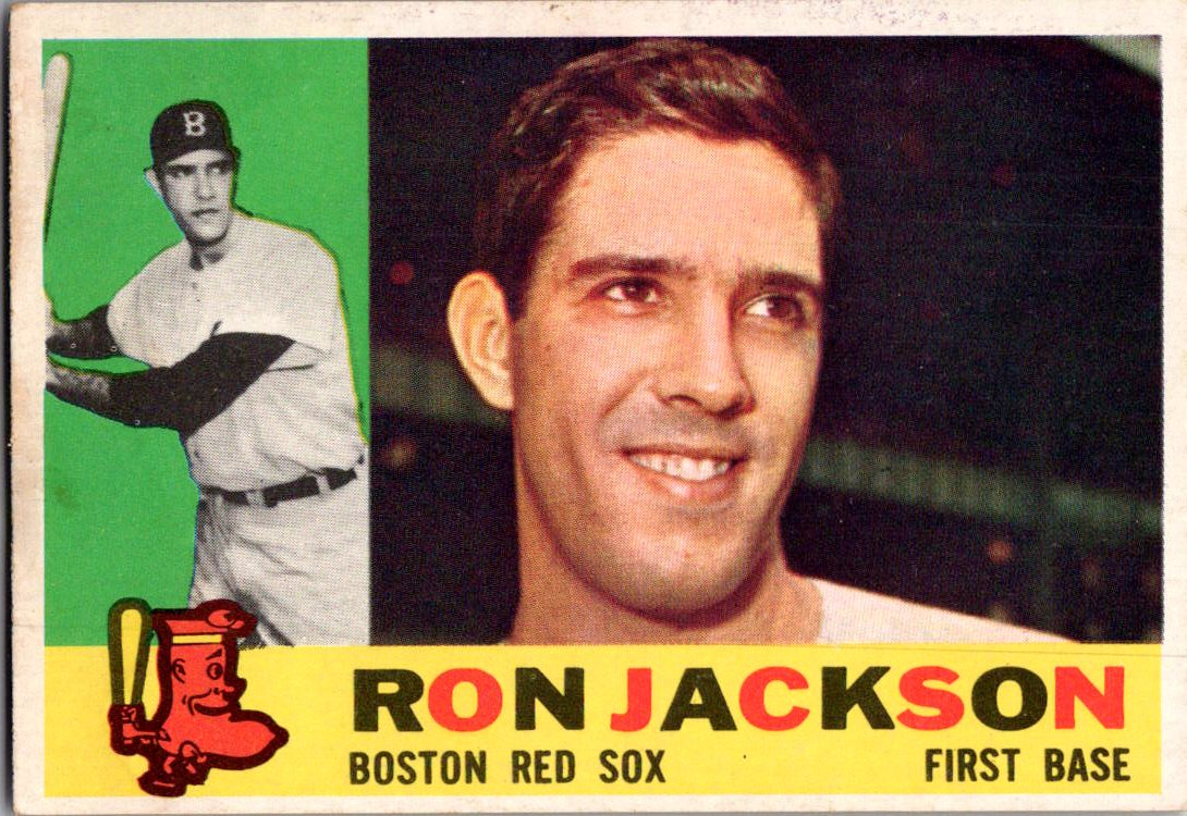 1960 Topps #426a Ron Jackson : Gray back