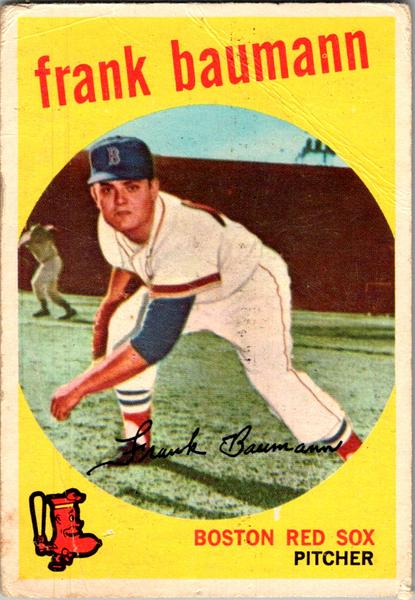1959 Topps #161 Frank Baumann