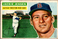 1956 Topps #115b Jackie Jensen : Gray Back