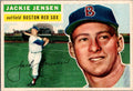 1956 Topps #115b Jackie Jensen : Gray Back