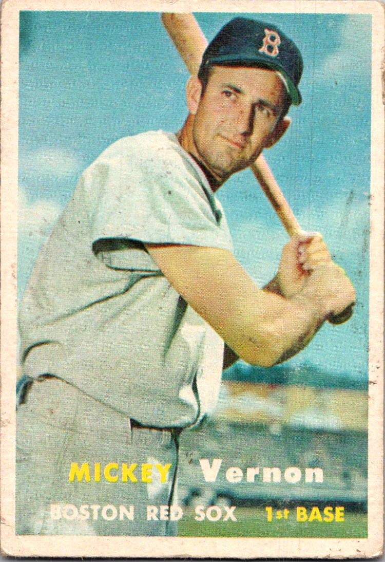 1957 Topps #92 Mickey Vernon