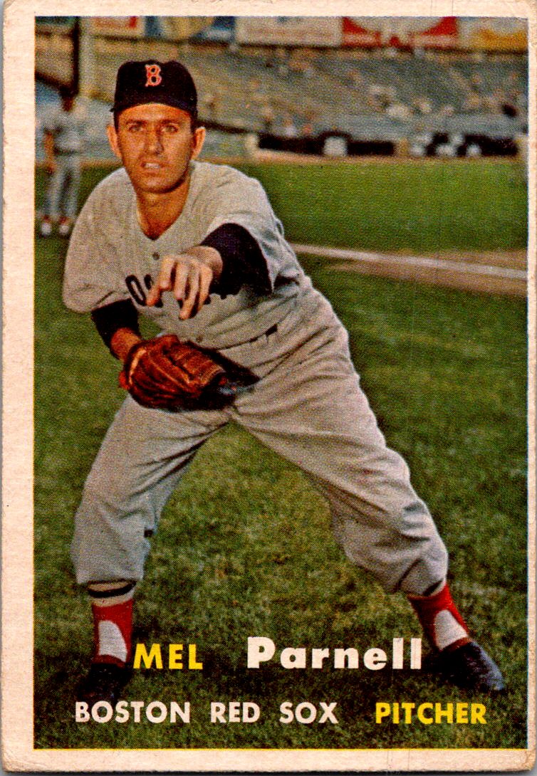 1957 Topps #313 Mel Parnell