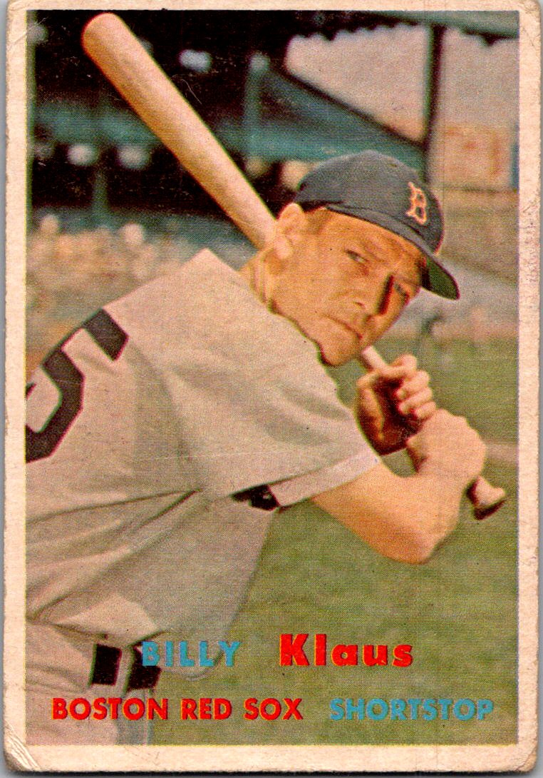 1957 Topps #292 Billy Klaus