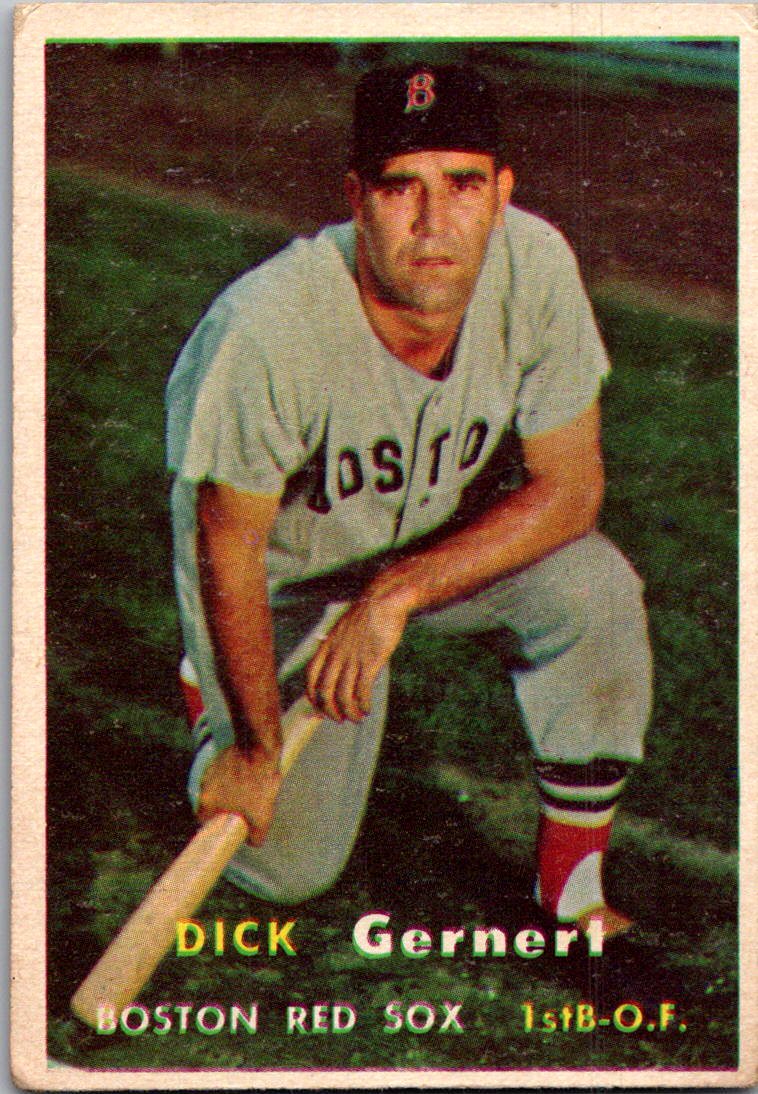 1957 Topps #202 Dick Gernert