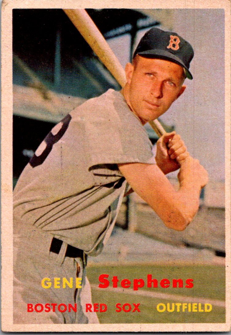 1957 Topps #217 Gene Stephens