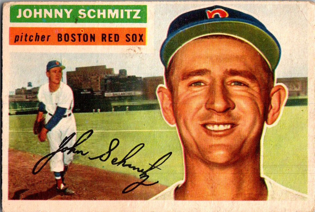 1956 Topps #298 Johnny Schmitz