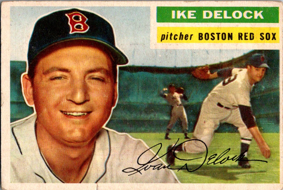 1956 Topps #284 Ike Delock