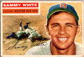 1956 Topps #168b Sammy White : Gray Back