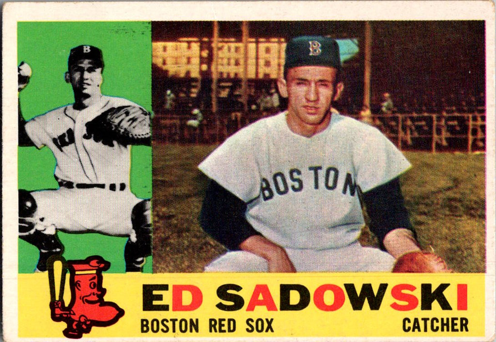 1960 Topps #403a Ed Sadowski : Gray back