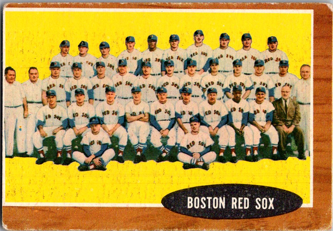 1962 Topps #334 Boston Red Sox