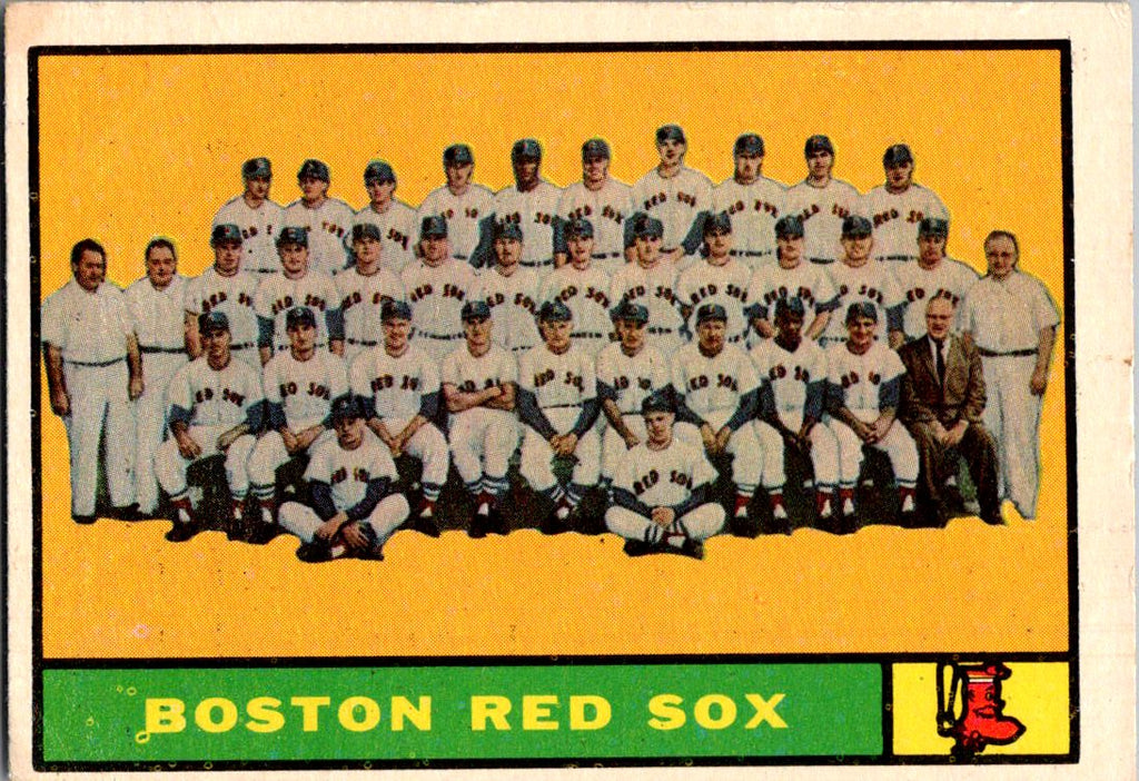 1961 Topps #373 Boston Red Sox