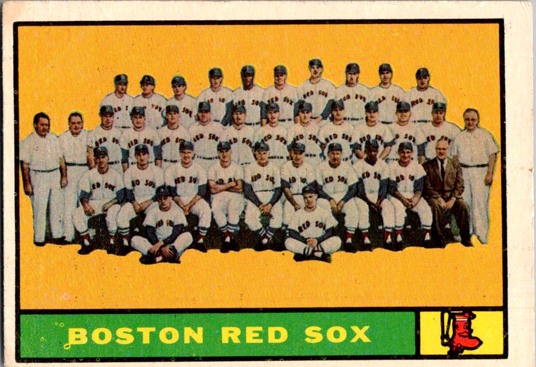 1961 Topps #373 Boston Red Sox