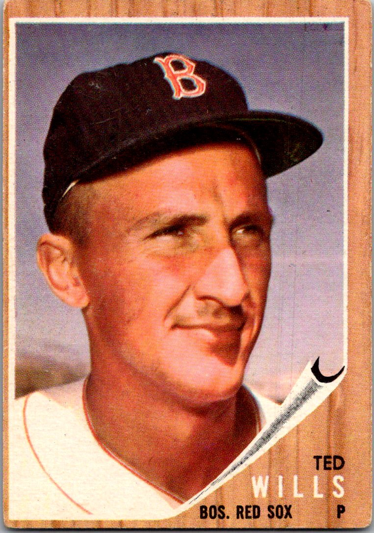 1962 Topps #444 Ted Wills