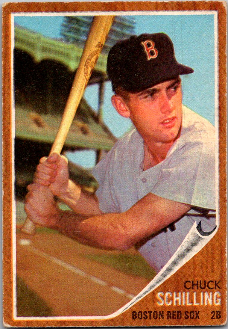 1962 Topps #345 Chuck Schilling