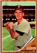 1962 Topps #117b Gary Geiger : Green Tint
