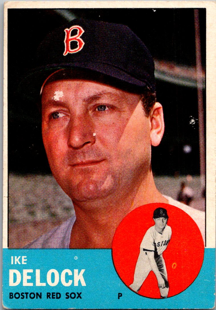 1963 Topps #136 Ike Delock