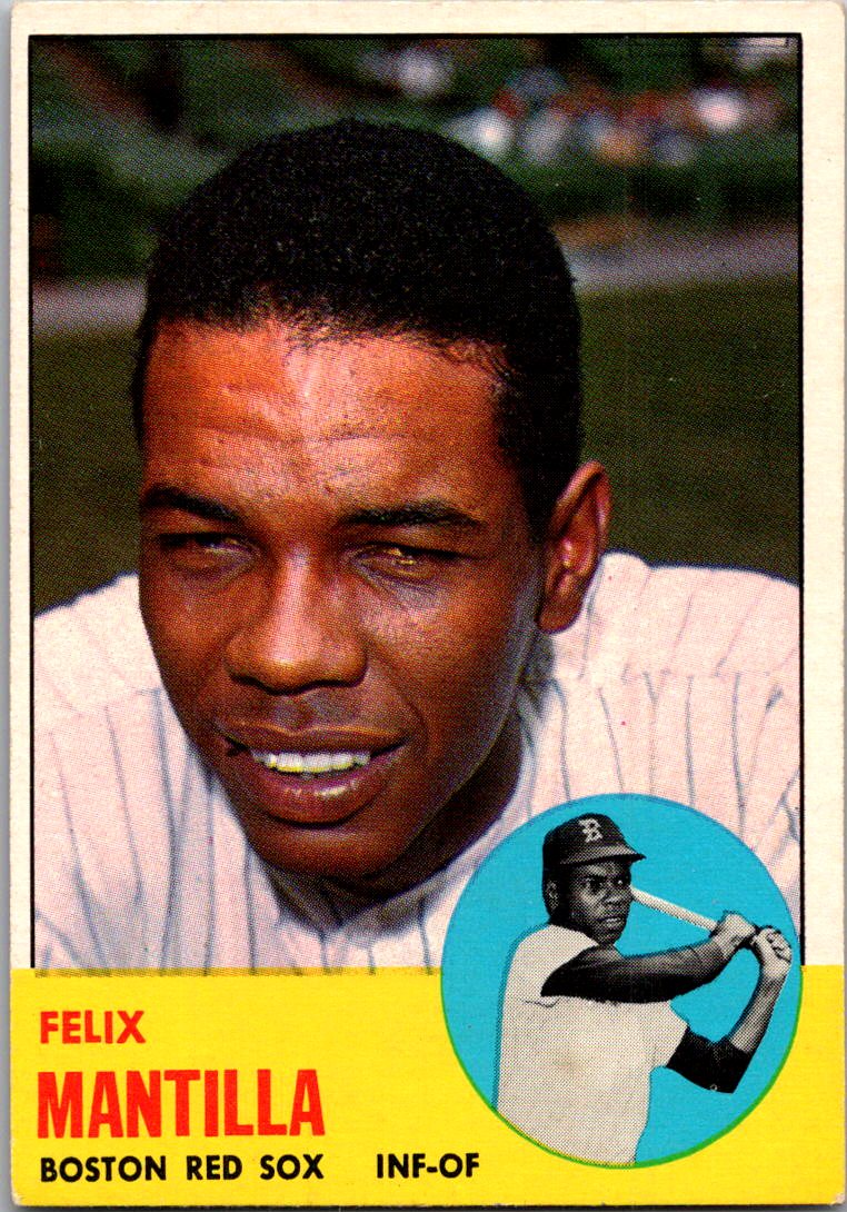 1963 Topps #447 Felix Mantilla
