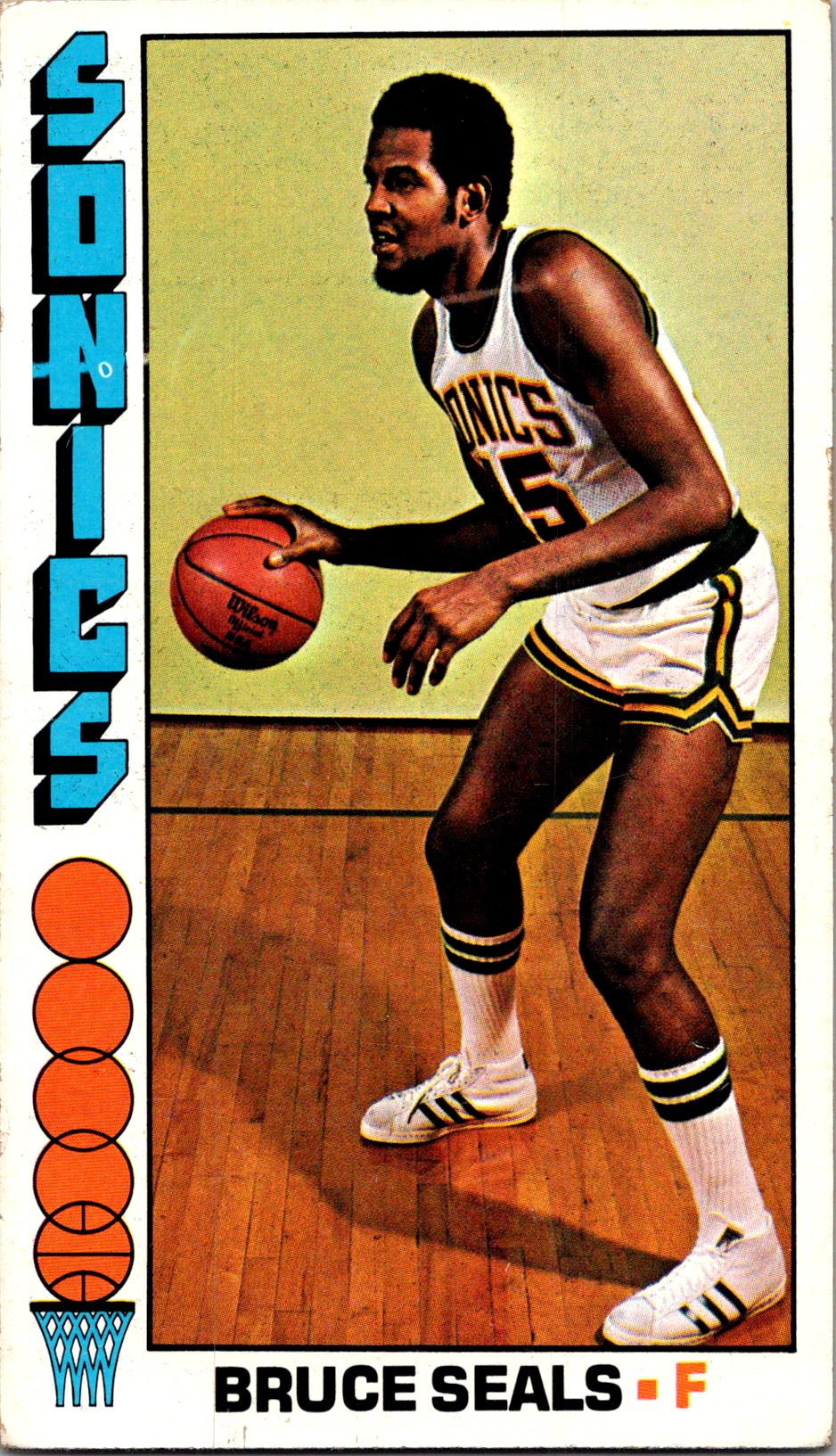 1976-77 Topps #63 Bruce Seals