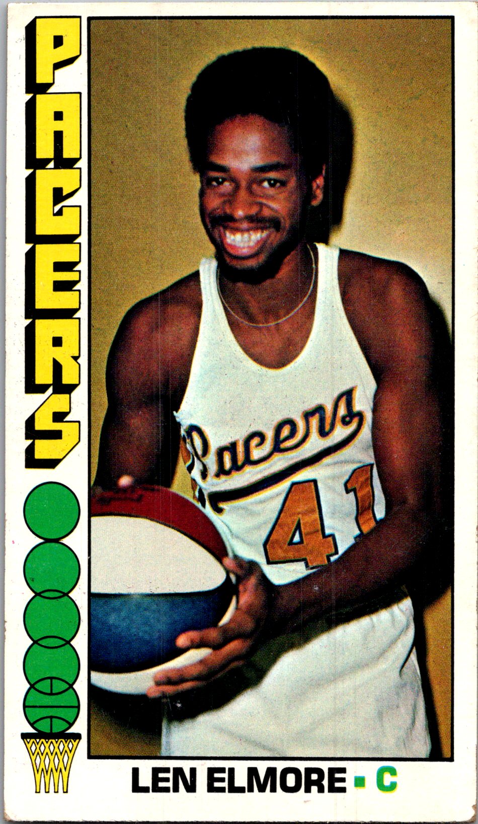 1976-77 Topps #71 Len Elmore