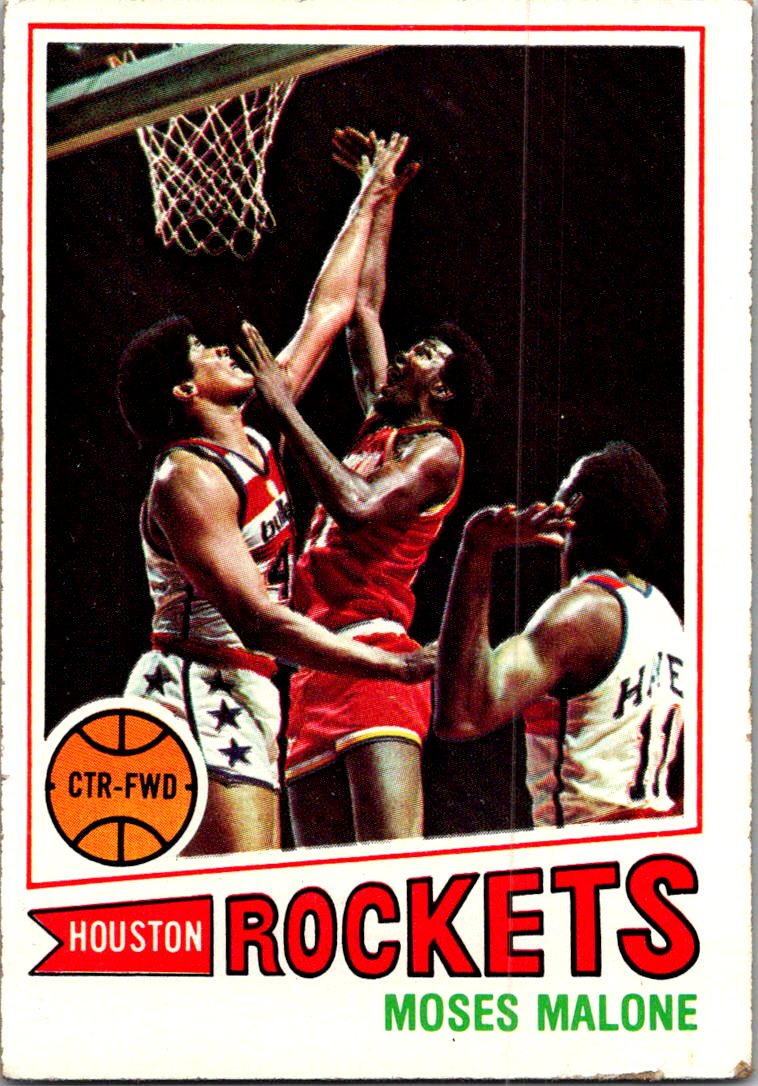 1977-78 Topps #124 Moses Malone