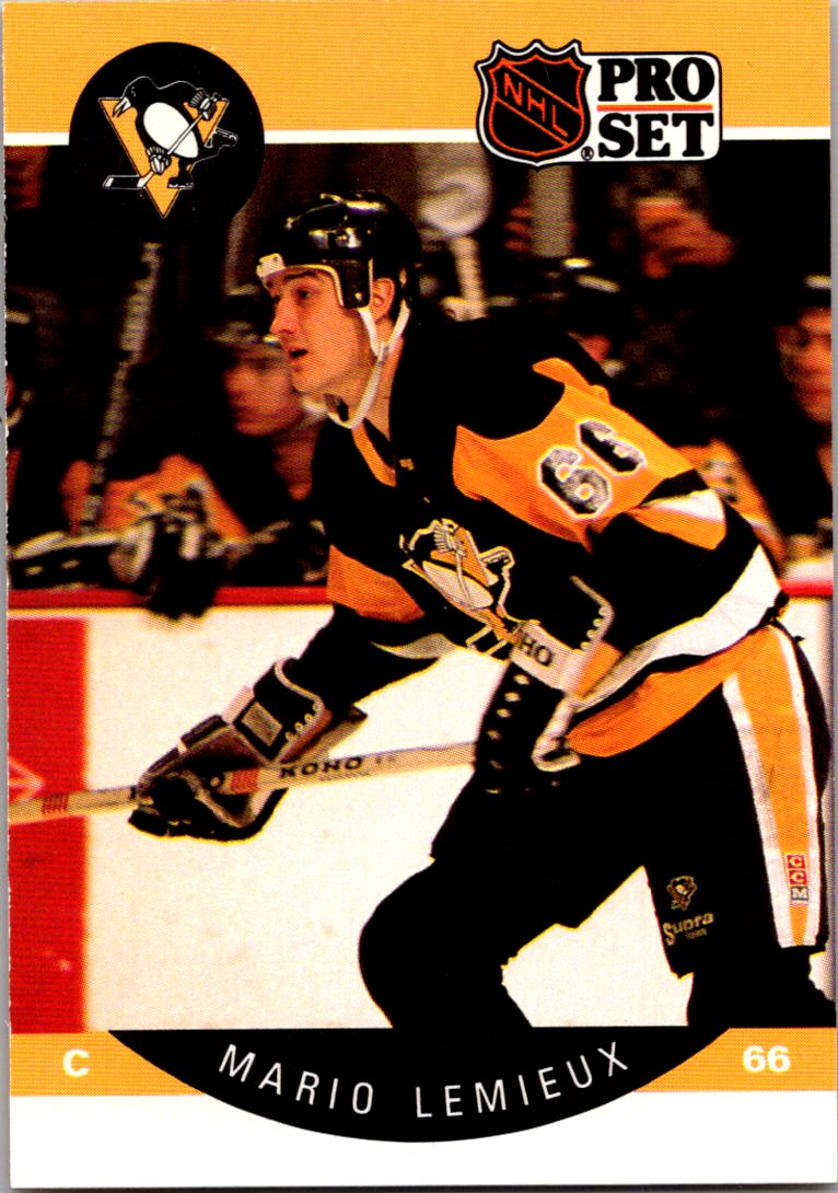 1990-91 Pro Set #236 Mario Lemieux