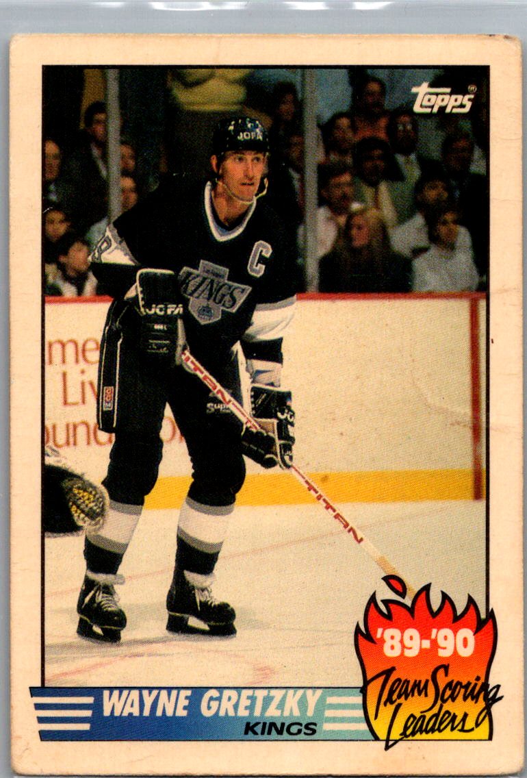 1990-91 Topps #12 Wayne Gretzky Team Scoring Leaders