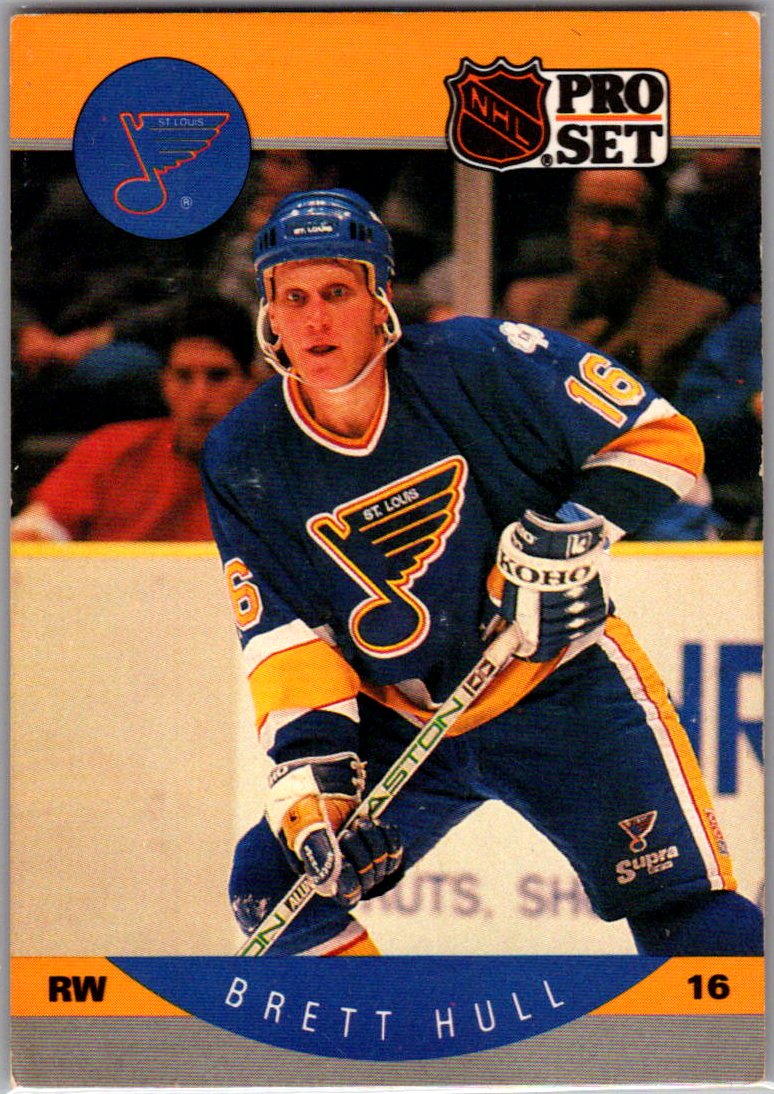 1990-91 Pro Set #263 Brett Hull