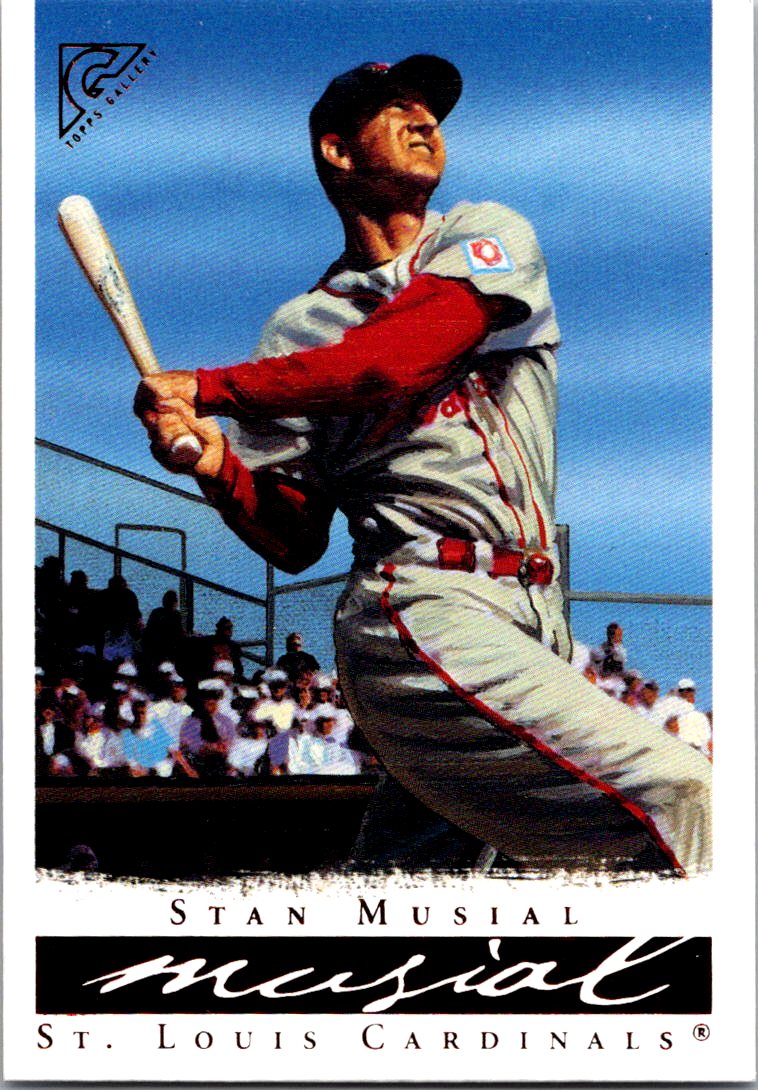 2003 Topps Gallery Hall of Fame #52 Stan Musial : Day sky