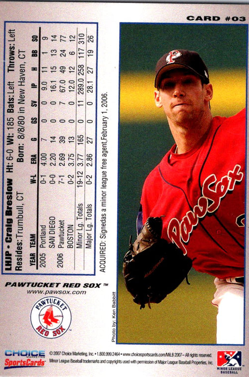 #17 Craig Breslow