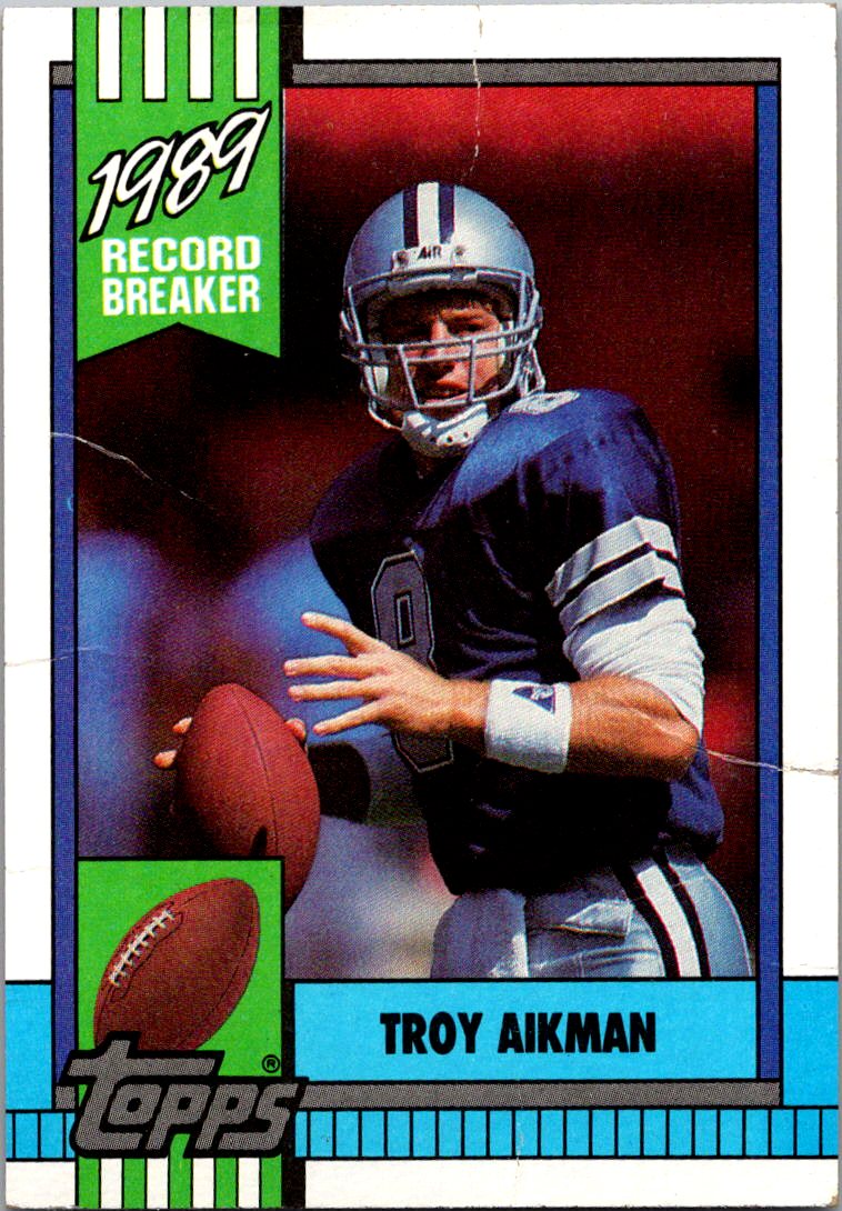 1990 Topps #3b Troy Aikman
