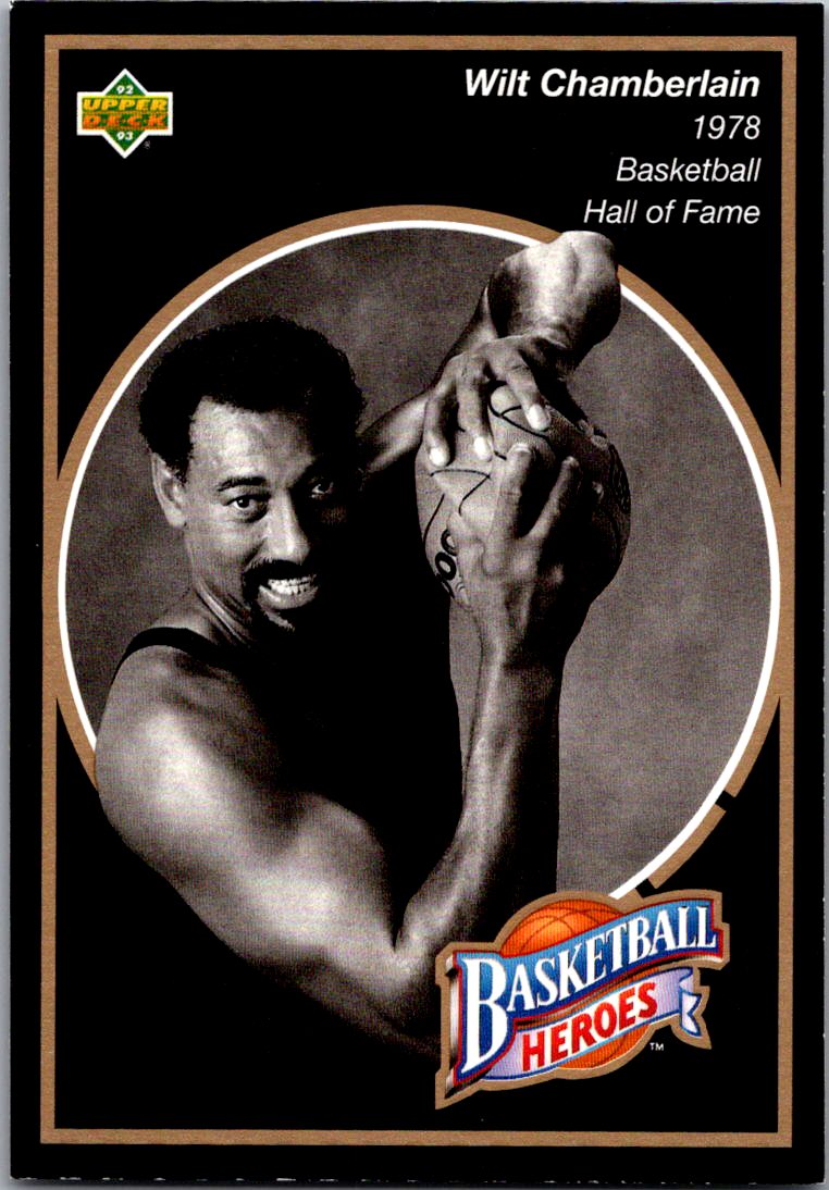1992-93 Upper Deck #17 Wilt Chamberlain Basketball Heroes: Wilt Chamberlain