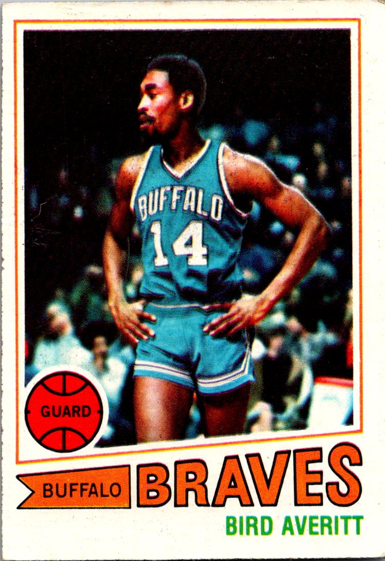 1977-78 Topps #8 Bird Averitt White Backs