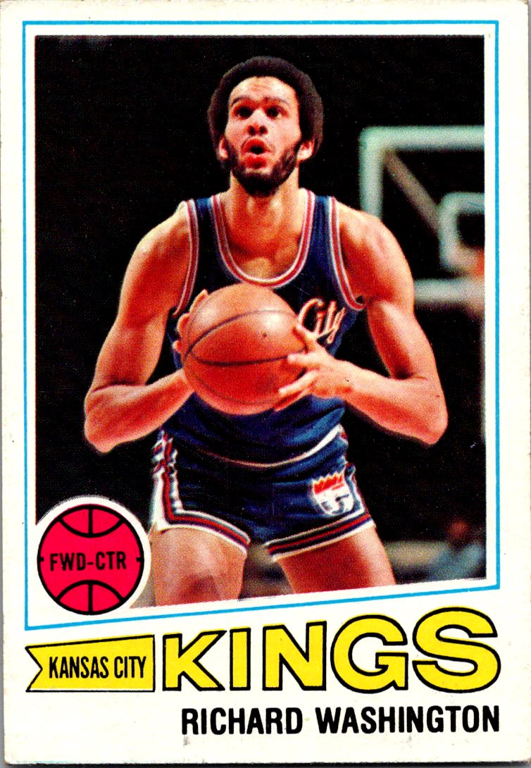 1977-78 Topps #78 Richard Washington White Backs